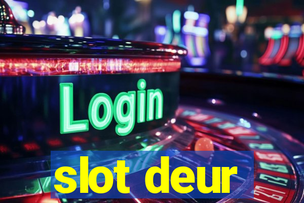 slot deur