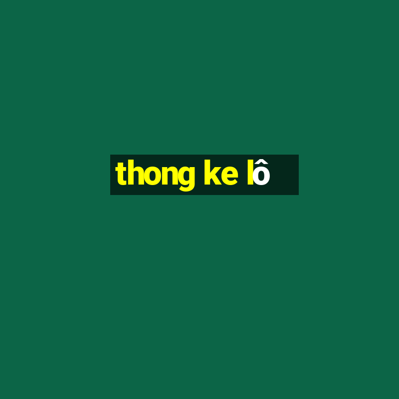 thong ke lô