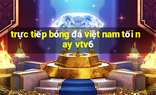 trực tiếp bóng đá việt nam tối nay vtv6