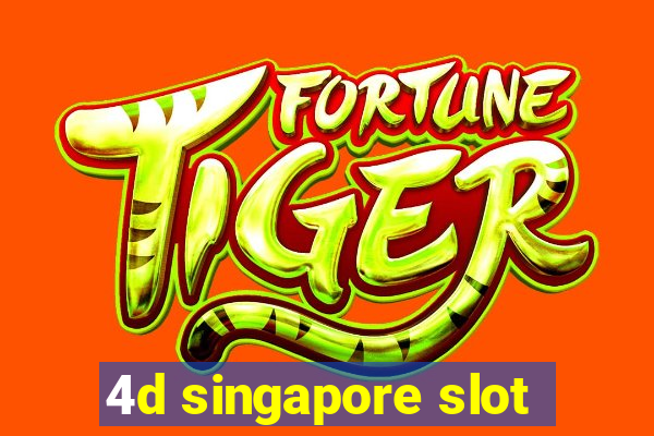 4d singapore slot