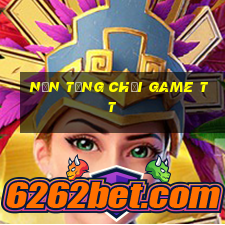 Nền tảng chơi game tt