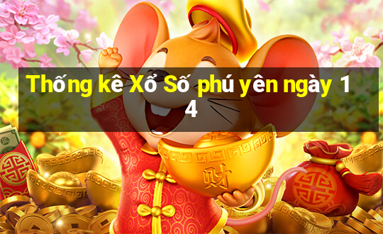 Thống kê Xổ Số phú yên ngày 14