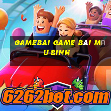 Gamebai Game Bài Mậu Binh