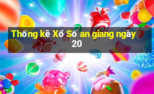 Thống kê Xổ Số an giang ngày 20