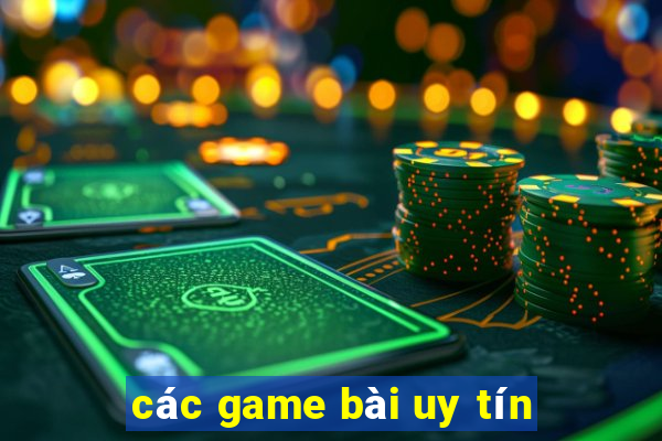 các game bài uy tín