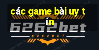 các game bài uy tín