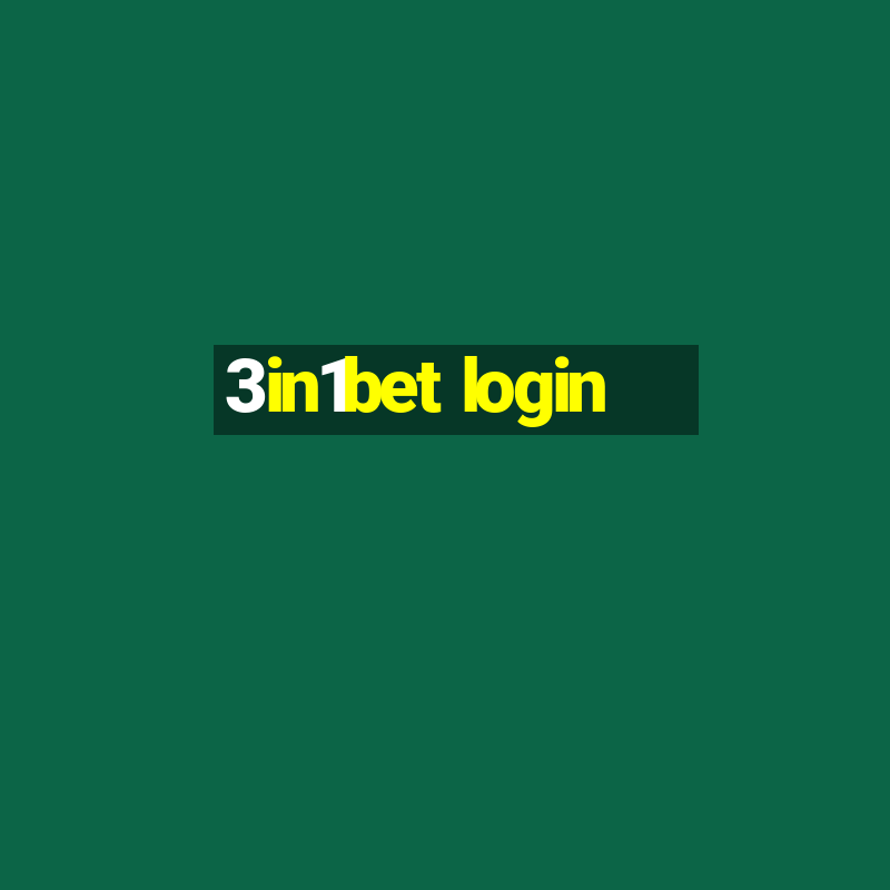 3in1bet login