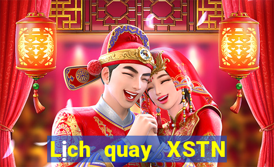 Lịch quay XSTN ngày 13