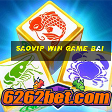 Saovip Win Game Bài