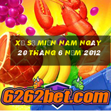 xổ số miền nam ngày 20 tháng 6 năm 2012