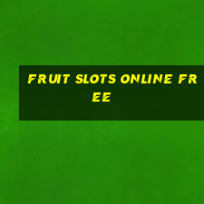 fruit slots online free