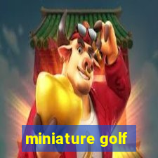 miniature golf