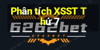 Phân tích XSST Thứ 7