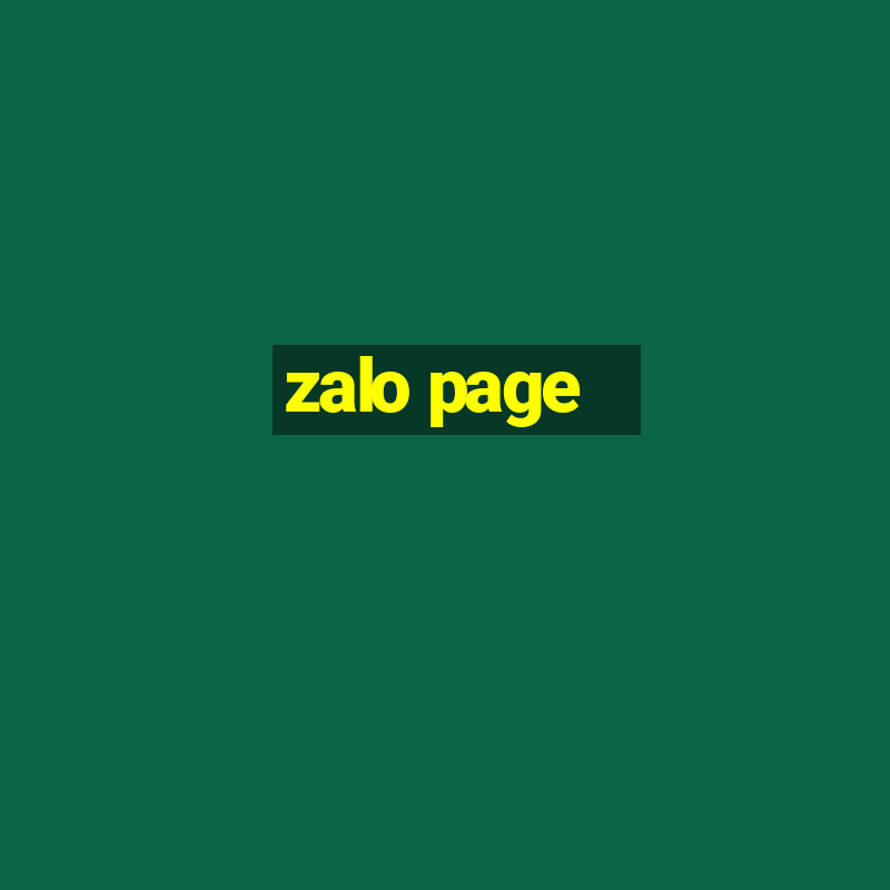 zalo page