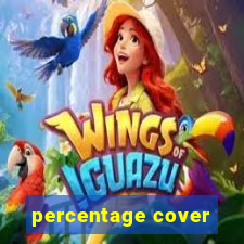 percentage cover