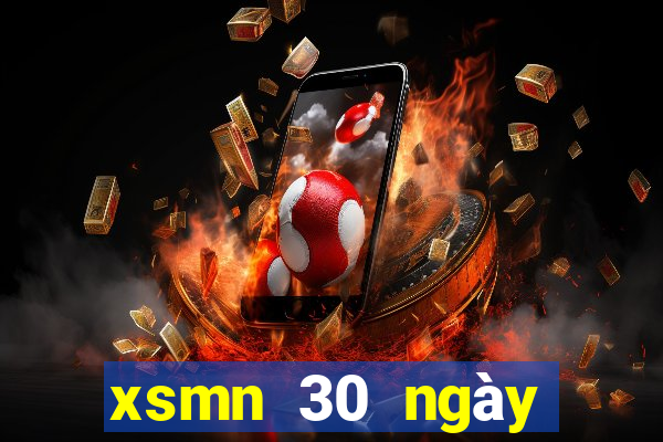 xsmn 30 ngày gần đây