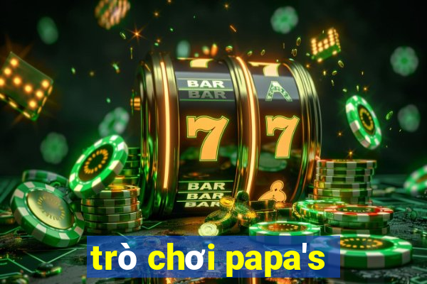 trò chơi papa's