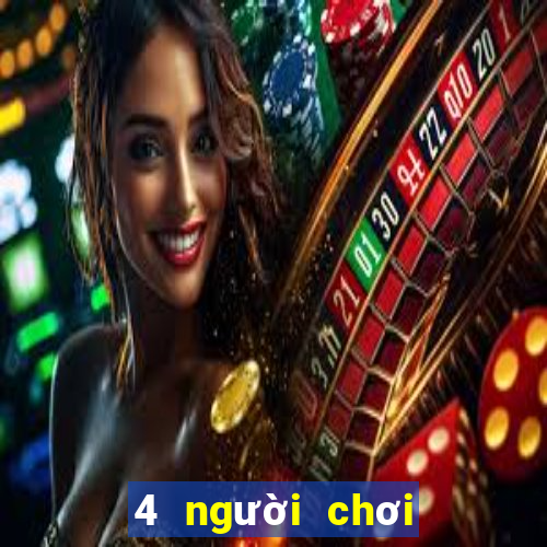 4 người chơi Poker khóa đôi