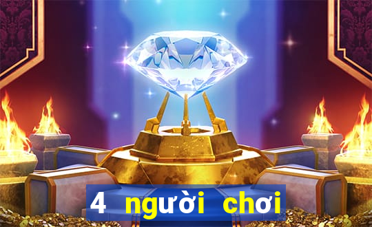 4 người chơi Poker khóa đôi