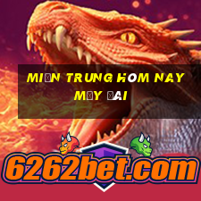 miền trung hôm nay mấy đài