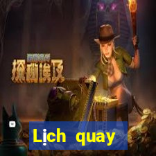 Lịch quay XSBINGO18 Thứ 5