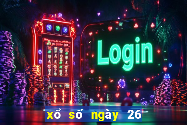 xổ số ngày 26 tháng 04