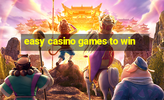 easy casino games to win