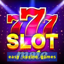 easy casino games to win