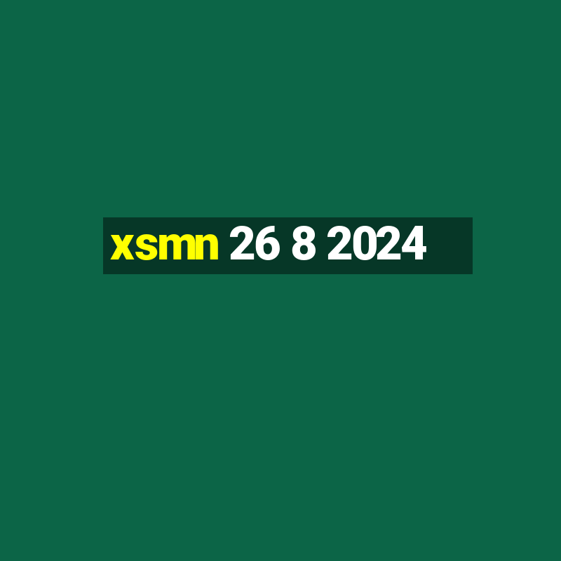 xsmn 26 8 2024