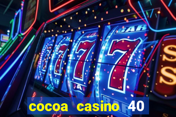 cocoa casino 40 free spins