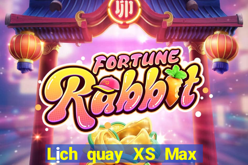 Lịch quay XS Max 4D ngày 5