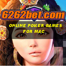 online poker games for mac