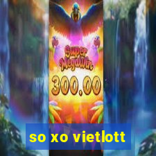 so xo vietlott