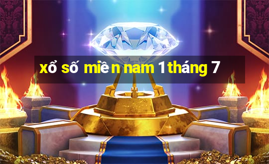 xổ số miền nam 1 tháng 7