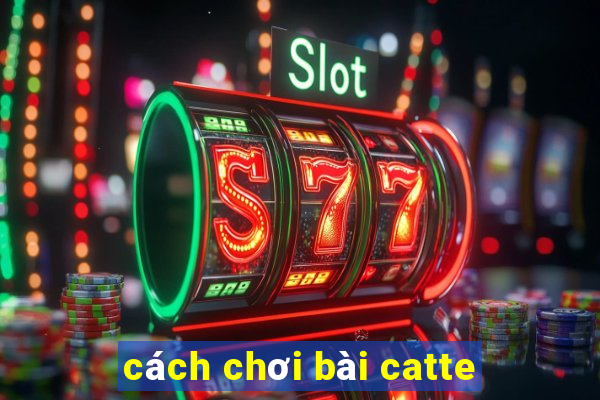 cách chơi bài catte