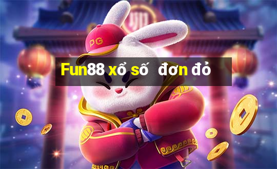 Fun88 xổ số  đơn đỏ