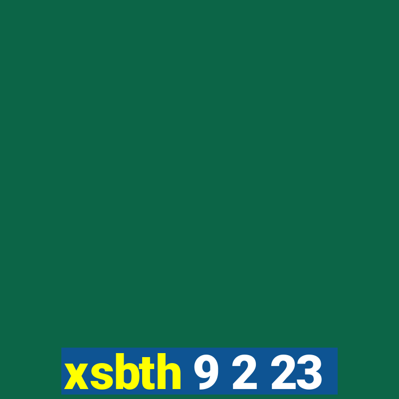 xsbth 9 2 23