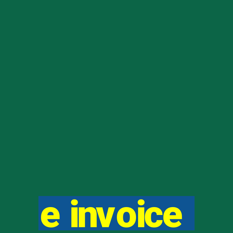 e invoice