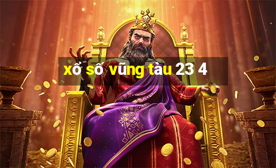 xổ số vũng tàu 23 4