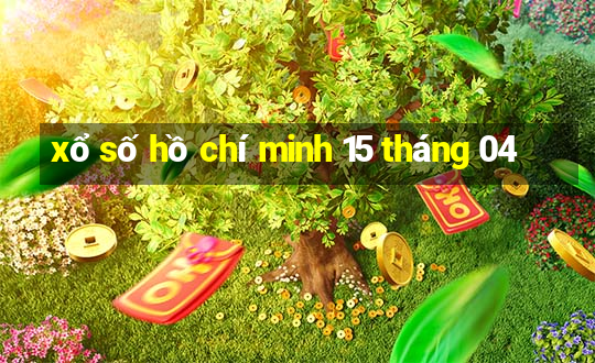 xổ số hồ chí minh 15 tháng 04