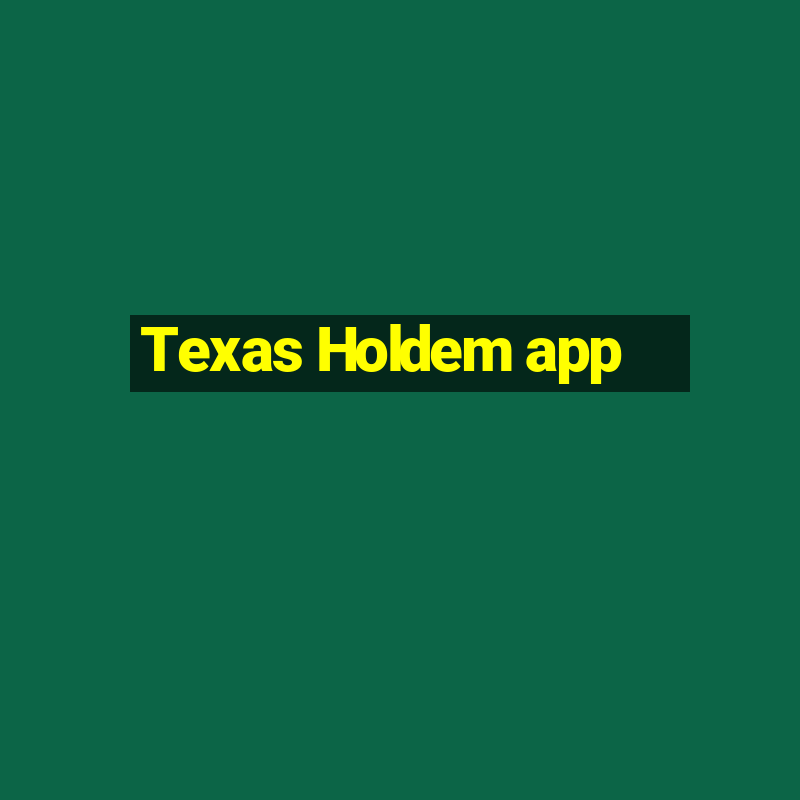 Texas Holdem app