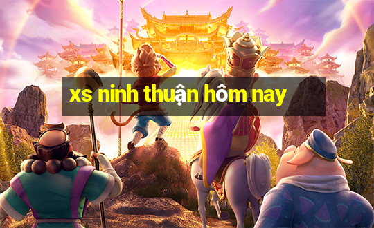 xs ninh thuận hôm nay