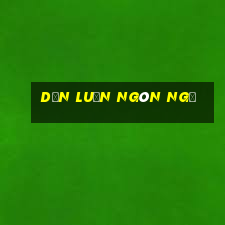 dẫn luận ngôn ngữ