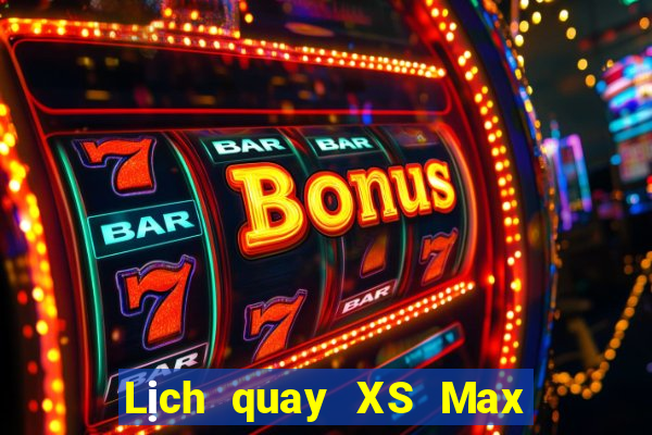 Lịch quay XS Max 4D ngày 7