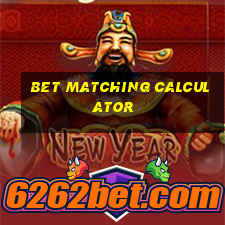 bet matching calculator