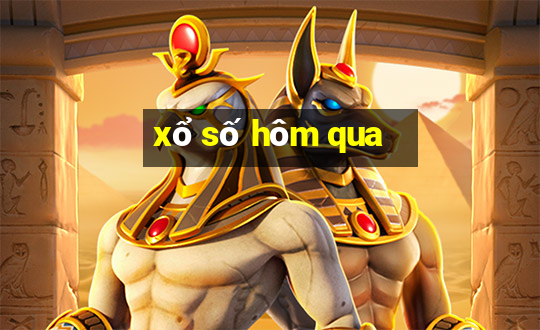 xổ số hôm qua