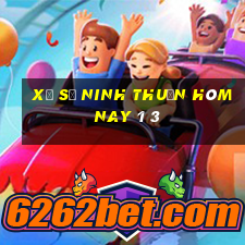 xổ số ninh thuận hôm nay 1 3