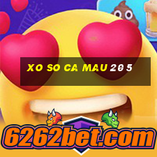 xo so ca mau 20 5