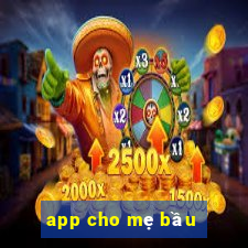 app cho mẹ bầu