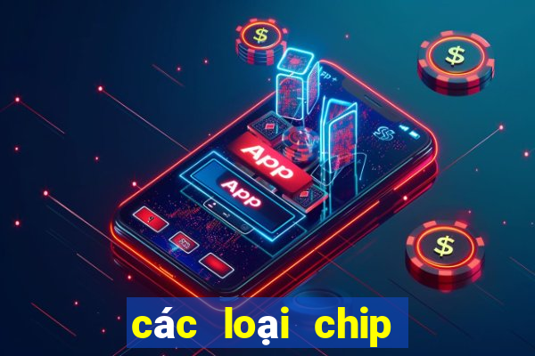 các loại chip trong casino